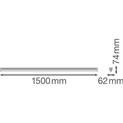LINEAR ULTRA OUTPUT 1500 60W 4000K EMERGENCY LEDVANCE (4058075515390)