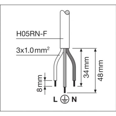 Naświetlacz LED FLOOD LED PERFORMANCE 10W/3000K SYM 100 SENSOR WT 4058075460850 LEDVANCE (4058075460850)