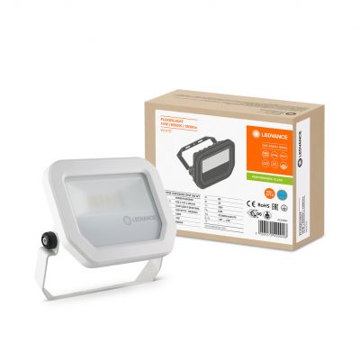 Naświetlacz LED 10W 1200lm 6500K IP65 Biały Floodlight 4058075420946 LEDVANCE (4058075420946)
