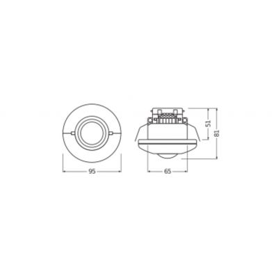 LUXeye SENSE DALI BT LEDVANCE (4052899957411)