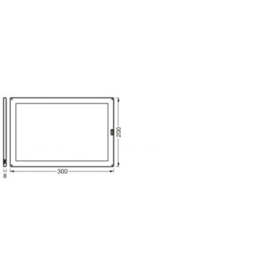 Oprawa LED Panel UNDERCABINET 8W CCT 300x200 SMART+ WIFI 4058075576315 LEDVANCE (4058075576315)