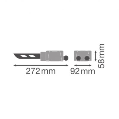 Oprawa TRUSYS FLEX FEED IN BOX 8P WT LEDVANCE (4058075781993)