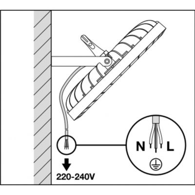 Oprawa LED HIGH BAY COMPACT 83W 840 110DEG IP65 4058075708174 LEDVANCE (4058075708174)