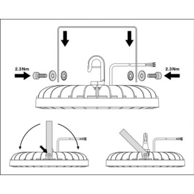 Oprawa LED HIGH BAY COMPACT 83W 865 110DEG IP65 4058075708211 LEDVANCE (4058075708211)