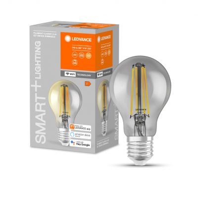 Żarówka LED E27 A60 6W = 44W 2500K Ciepła 540lm 300° Filament SMART+ WIFI Ściemnialna 4058075609815 LEDVANCE (4058075609815)