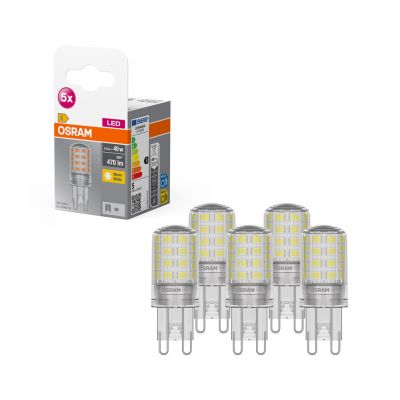 Żarówka LED G9 4,2W=40W 470lm 2700K ciepła biel OSRAM (4058075758087)