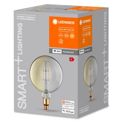 Żarówka LED E27 G200 6W = 42W 2500K Ciepła 500lm 320° Filament SMART+ WIFI Ściemnialna 4058075609877 LEDVANCE (4058075609877)