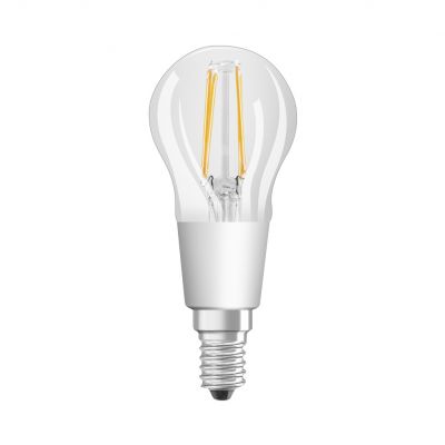 Żarówka LED E14 P40 4W = 40W 2700K Ciepła 470lm 300° Filament SMART+ WIFI Ściemnialna 4058075609778 LEDVANCE (4058075609778)