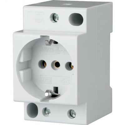 Z-SD230 Gniazdo modułowe 2P+Z 16A 250V Schuko na szynę 266875 EATON (266875)