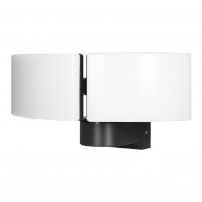 TOS DUO LED 2x20W podwójny naświetlacz ogrodowy 2x1600lm IP65 4000K, PC czarny AD-NL-6603BL4 ORNO (AD-NL-6603BL4)