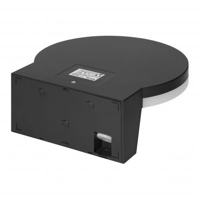 ASPEN LED 15W, oprawa ogrodowa z czujnikiem ruchu PIR, 1300lm, IP65, 4000K, czarna (AD-OP-6604BLPMR4)