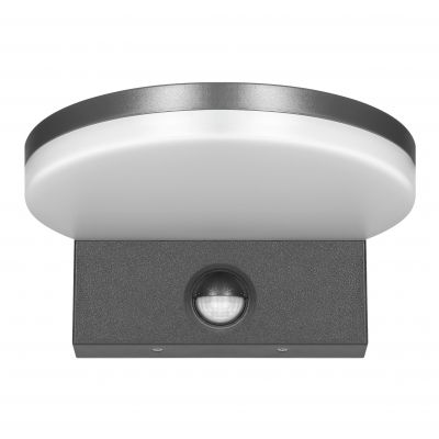 ASPEN LED 15W oprawa ogrodowa z czujnikiem ruchu PIR 1300lm IP65 4000K szara AD-OP-6604GLPMR4 ORNO (AD-OP-6604GLPMR4)