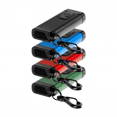 Mini latarka/brelok LED COB, 150lm, 180mAh, 5500K, kolor mix (LT-20)