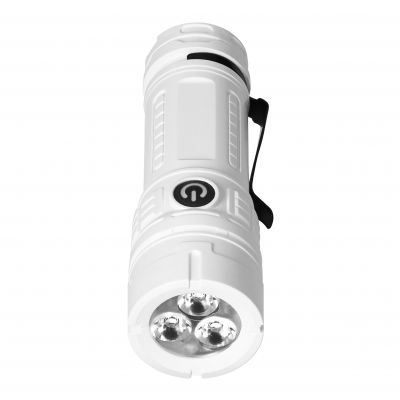 Latarka LED, 200lm, 300mAh, klips (LT-29)