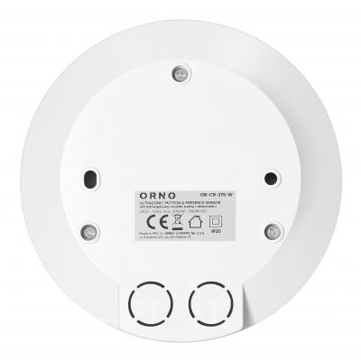 Mikrofalowy czujnik obecności 360st. IP20 2000W ultra płaski - 2,5cm ORNO (OR-CR-275/W)