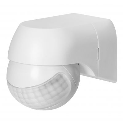 Czujnik ruchu 180° IP44 800W max 15m mini biały ORNO (OR-CR-286/W)