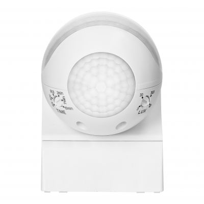 Czujnik ruchu 180° IP44 800W max 15m mini biały ORNO (OR-CR-286/W)