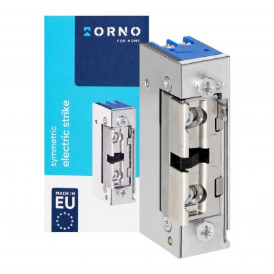 Elektrozaczep symetryczny z pamięcią i z blokadą regulacja zapadki niskoprądowy 280mA dla 12VDC ORNO (OR-EZ-4045)