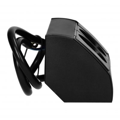 Gniazdo meblowe 2x2P+Z (Schuko), czarne (OR-GM-9005(GS)/B)