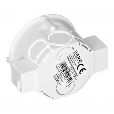 Puszka podtynkowa 60 mm płytka szeregowa, biała (OR-JB-13817)