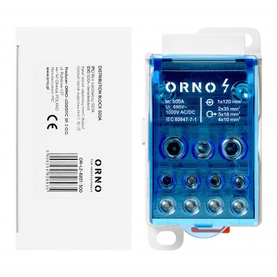 Blok rozdzielczy 500A (OR-LZ-8207/500)