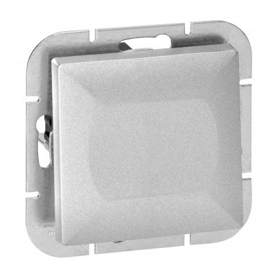 Łącznik podtynkowy schodowy Pearl, 10A, 250V, WP-5P, srebrny (OR-OE-7702/G)