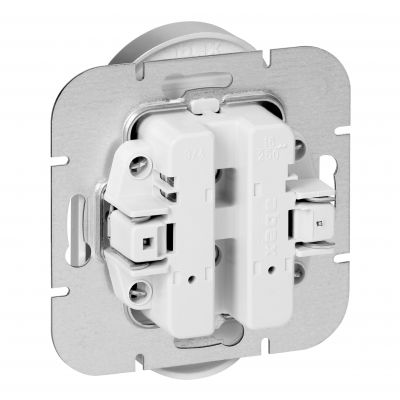 Gniazdo podwójne podtynkowe 2x2P+Z Pearl, 16A, 250V, PT-6 PR, srebrny (OR-OE-7706/G)