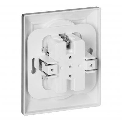 Gniazdo podwójne podtynkowe 2x2P+Z Pearl, 16A, 250V, PT-6 P, srebrny (OR-OE-7706/K/G)