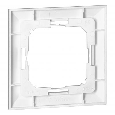 Ramka pojedyncza Pearl, Ra-1P, srebrny (OR-OE-7720/G)