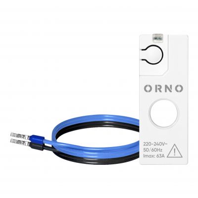 Przekładnik prądowy jednofazowy z rejestracją pomiaru max. 250V/63A Tuya Smart Wi-Fi OR-WE-532 ORNO (OR-WE-532)