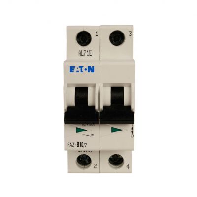 FAZ-C2/2-DC Wyłącznik nadprądowy 10kA DC C2A 2P 279134 EATON (279134)
