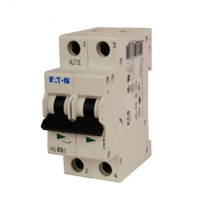 FAZ-C2/2-DC Wyłącznik nadprądowy 10kA DC C2A 2P 279134 EATON (279134)