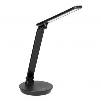 Lampka biurkowa HERON LED 5W 250lm 2700-6500K  funkcja ściemniania czarny ORNO (DL-19/B)