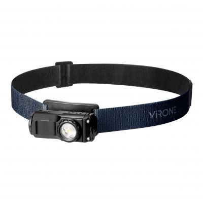 Latarka czołowa LED 10W, 800lm, 900mAh, ruchoma głowica z klipsem (LT-22)