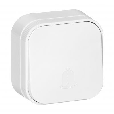 Przycisk dzwonek natynkowy ToDo IP20, biały (OR-OE-7204/W)