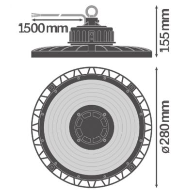 HB P 87W 865 70DEG IP65 LEDVANCE (4058075692855)