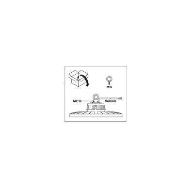 HB P 190W 840 70DEG IP65 LEDVANCE (4058075692824)