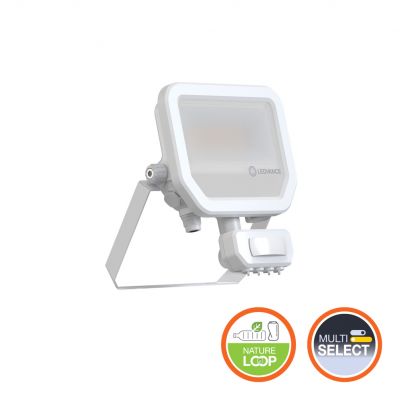 Naświetlacz LED z czujnikiem ruchu FLOODLIGHT sensor PFM G4 11W17W IP65 4000K 145lm/W biały LEVANCE LEDVANCE (4099854309502)