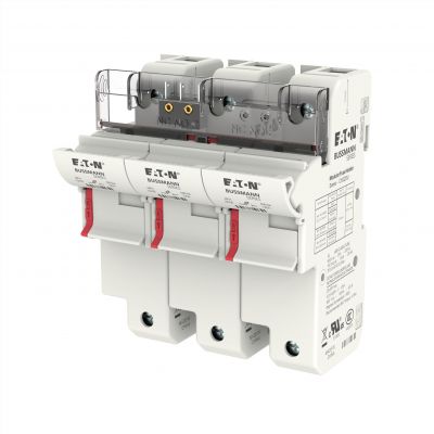 Podstawa bezpiecznikowa 22x58 3P 125A 690V AC mikroprzekaźnik CH223DMSU-F EATON (CH223DMSU-F)