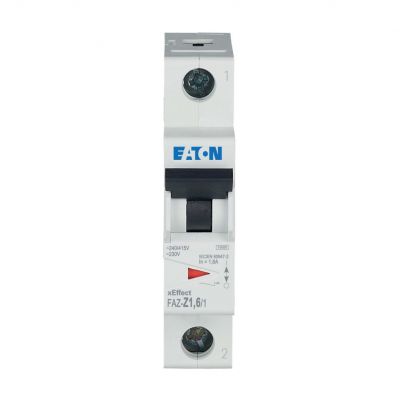 FAZ-Z1,6/1 Wyłącznik nadprądowy 10kA Z1,6A 1P 278619 EATON (278619)