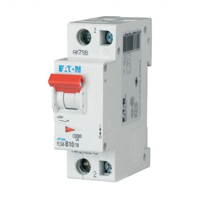 PLSM-C10/1N-MW Wyłącznik nadprądowy 10kA C10A 1P+N 242268 EATON (242268)