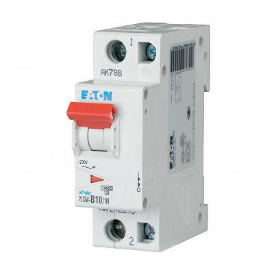 PLSM-C10/1N-MW Wyłącznik nadprądowy 10kA C10A 1P+N 242268 EATON (242268)