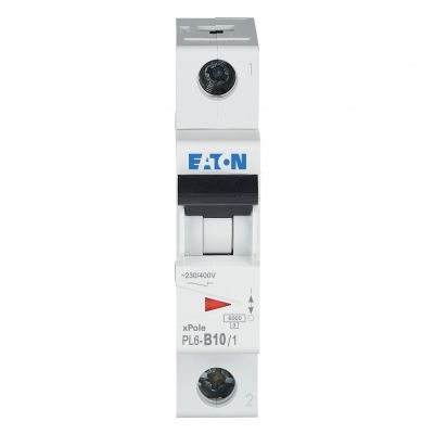 PL6-B10/1 Wyłącznik nadprądowy 6kA B10A 1P 286519 EATON (286519)