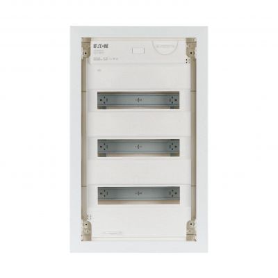 KLV-36UPS-F Rozdzielnica modułowa podtynkowa płaska 3x12 kl.II IP30 zawiera listwy N/PE 178818 EATON (178818)