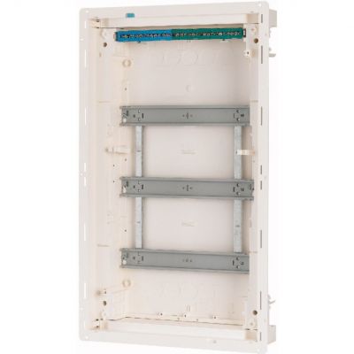 KLV-36UPS-F Rozdzielnica modułowa podtynkowa płaska 3x12 kl.II IP30 zawiera listwy N/PE 178818 EATON (178818)