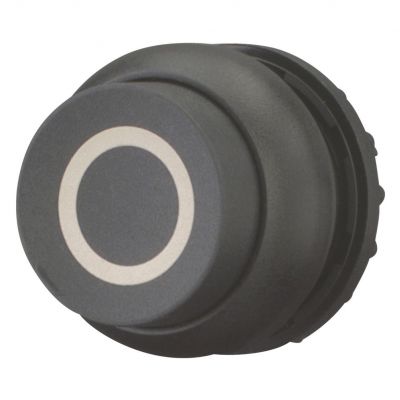M22S-DH-S-X0 Napęd przycisku czarny /O/ z samopowrotem płaski wystający 216660 EATON (216660)