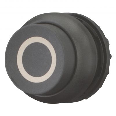 M22S-DH-S-X0 Napęd przycisku czarny /O/ z samopowrotem płaski wystający 216660 EATON (216660)
