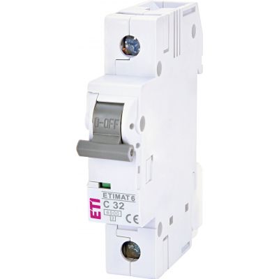 Wyłącznik nadprądowy ETIMAT 6 1P C32A 002141519 ETI (002141519)