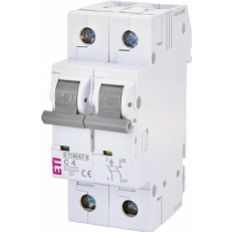 Wyłącznik nadprądowy ETIMAT 6 1P+N C4A 002142510 ETI (002142510)