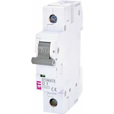 Wyłącznik nadprądowy ETIMAT 6 1P D1A 002161504 ETI (002161504)
